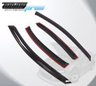 Dgwv-rio0610 Generic Smoke Tint Jdm Window Visor For Kia Rio Sedan