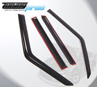 Dgwv-susk8998 Generic Dark Smoke Rain Visor Deflector For Suzuki Sidekick
