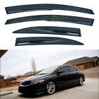Dlwv-civ064drmu Deal Jdm Mu Type Sun Rain Guard Window Visors Fit