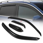 Dna-wvs097 Dna Motoring For Tacoma Ext Smoke Tint Window Visor Deflector