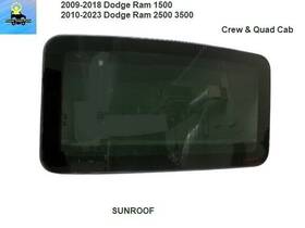 68049127ac Dodge 2009-2023 Ram Quad Crew Sunroof Sun Roof Glass Window Oem