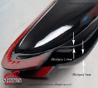 Dsrv3-sxb0307 Unbranded Smoke Tinted Sunroof Moonroof Wind Visor For Scion Xb