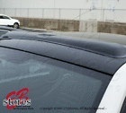 Dsrvt2-aa80408 Generic Rain Guard Top Wind Visor Dark Gray Sun Roof