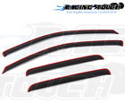Dwv-ccol0411-cc Generic Dark Smoke In Channel Visor Rain Guard Chevy Colorado