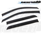 Dwv-cesc0712 Generic Dark Smoke Outside Mount Window Visor Rain Guard Cadillac