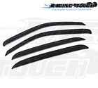 Dwv-csi9906-cc Generic Dark Smoke Outside Mount Rain Guard Chevy Silverado Crew