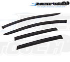 Dwv-fes1314 Generic Dark Smoke Outside Mount Window Visor Rain Guard For