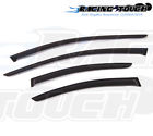 Dwv-s600007 Generic Dark Smoke Outside Mount Window Visor Rain Guard For