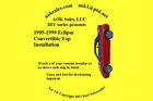 Ecl-9599 Aok Sales Mitsubishi Eclipse How To Install Convertible Top Diy