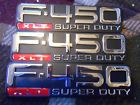 F81z16720 F-450 Super Fender 1999 Ford 2003 Emblems F450 Tgate 2001 2000 Duty Xlt 2002 450 3pc