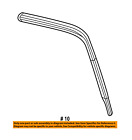 F81z-2551222 Motorcraft Ford Genuine Oem Right Roof Weatherstrip Seal For