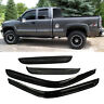 Fe10138-a80008-da-94044 Unbranded Sun Rain Guard Vent Window Visors For Extended Cab