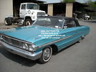 Fmcgtfvu148-111-2cc Convertible Tops Ford Galaxie Top Clear Vinyl Window Black Or