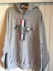 Fmnbm-3xl Joe Blow Ford Mustang Tribar Pony Gray Hoody Hoodie Hooded