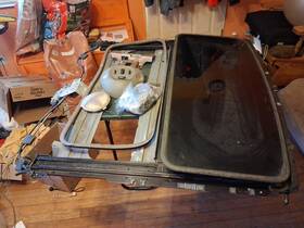 1202pn253049 Ford 2001-03 F-150 Sunroof Glass Assembly And Overhead Lights Controls Gasket