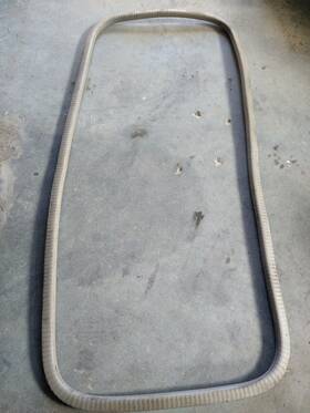 2l14-7852124 Ford 05-07 Super Duty Sunroof Inside Molding Trim Pebble Tan Color