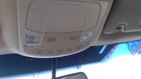 Ft4z58519a70ek Ford Used Front Upper Center Console Fits 2018 Edge Roof Without Sunroof Uppe