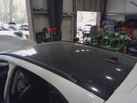 Lj6z15790e Ford 20-24 Escape Complete Panoramic Sunroof Glass Assembly With Frame And Motor