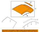 Fr3z7652700bg Ford Oem Mustang Convertible Assembly