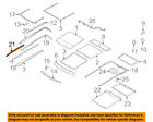 Ft4z78500a67a Ford Oem Sunroof-shield Left