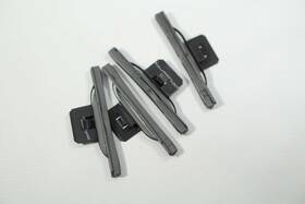 15249494 General Motors 2000 - 2006 Escalade Tahoe Yukon Sunroof Cover Sunshade Guide Clips Set Oem