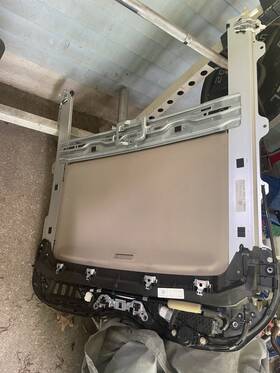 7000at3la00 Honda 2013-2017 Accord Coupe 2dr Sunroof Glass Assembly With Frame And Motor Oem