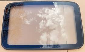 Honda 70200-sr3-003 1992-1994 Civic Coupe Ex 2 Door Sunroof Sun Roof Glass Oem