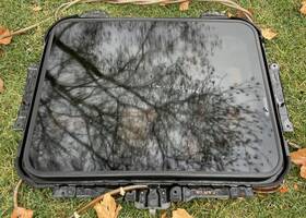 8500-scv-a010-m1-nh220l Honda 2003-2008 Element Oem Pop-up Sun Moon Roof Rear Movable Hatch With Frame