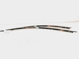 76871-5ca0a Infiniti 139.in1v18 17-21 Q60 Upper Roof/door Chrome Moulding Pair X2 Oem