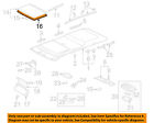 633180c010b0 Interior-roof-opening Toyota Molding Oem Sequoia 01-07