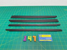 4223620 Jaguar 10-19 Xj Xjr Sunroof Trims Set Of 4 Oem