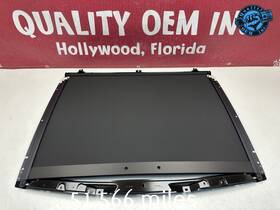 Jaguar T2r12482 2015-2024 F-type Coupe Sunroof Track Frame With Shade Assembly Oem 51kmi