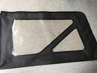 Jeep Wrangler Door Driver Clear Soft Top Windows Black Used