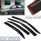 Knockoffparts0127733 Kno Direct Fit Toyota Corolla Usa Water Wind Deflector Rain