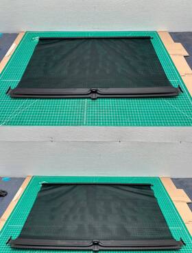 Egt500100lum Land Rover 05-16 Rear Sunroof 2nd 3rd Row Shade Cover Set Pair Oem