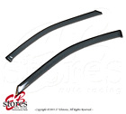 Lcwv-cs9507 Generic For Chevrolet Ash Grey Jdm Window Visors