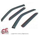 Lcwv-vt0914 Unbranded Light Tinted Vent Visor Deflector Volkswagen Tiguan