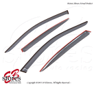 Lcwv2-e600410 Unbranded Light Smoke Outside Mount Vent Visor Deflector Bmw