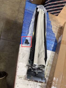 Legend 68266049aa Sunroof Curtain Assembly Sunshade For Jeep Renegade