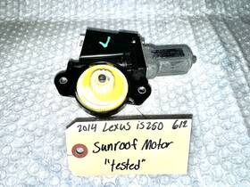 479701-10110 Lexus Tested 2014-2016 Is250 Is350 Overhead Sunroof Window Glass Motor Oem