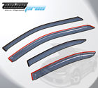 Lgwv-f1501516scr Generic Light Grey Jdm Window Visor For Ford Supercrew