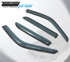Lgwv-tco9802 Generic Rain Deflector Visor Light Grey For Toyota Corolla Sedan