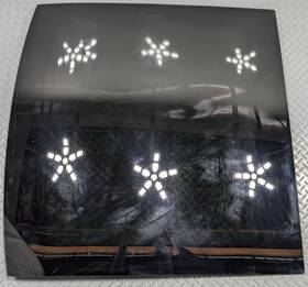 Dt4z18500a18a Lincoln 2007 - 2010 Oem Mkx Sliding Sun Moon Roof Window Glass Assembly