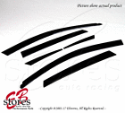 Lpwv-si0811-5d Generic Window Visors Sun Rain Guards Guard Slim Low Profile