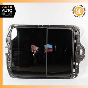670140682 Maserati 17-22 Levante M161 Panoramic Pano Sunroof Sun Shade Roof Glass Oem 26k