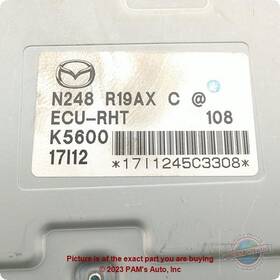 Mazda N248r19axb Used Sunroof Control Module Fits 2017 Mx-5 Miata Roof Hard Top Retractabl