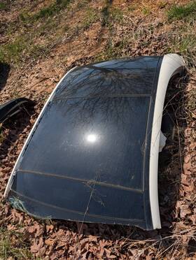 Mercedes 213-780-58-00 17-23 W213 E300 E350 E43 Amg Rear Panoramic Sunroof Glass Oem