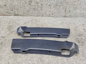 A1296900225 Mercedes Front Headliner Panel Roof Latch Trim Set 90-02 R129 Sl500 Sl320 Oem