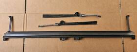 126-782-09-24 Mercedes Benz 1986 1991 C126 560sec Sunroof Drip Rail With Side Brackets 1267820824