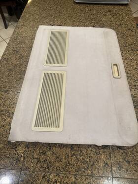 208-780-00-40 Mercedes-benz 1998-2002 C208 Sunroof Headliner Panel Sliding Shade Cover Gray